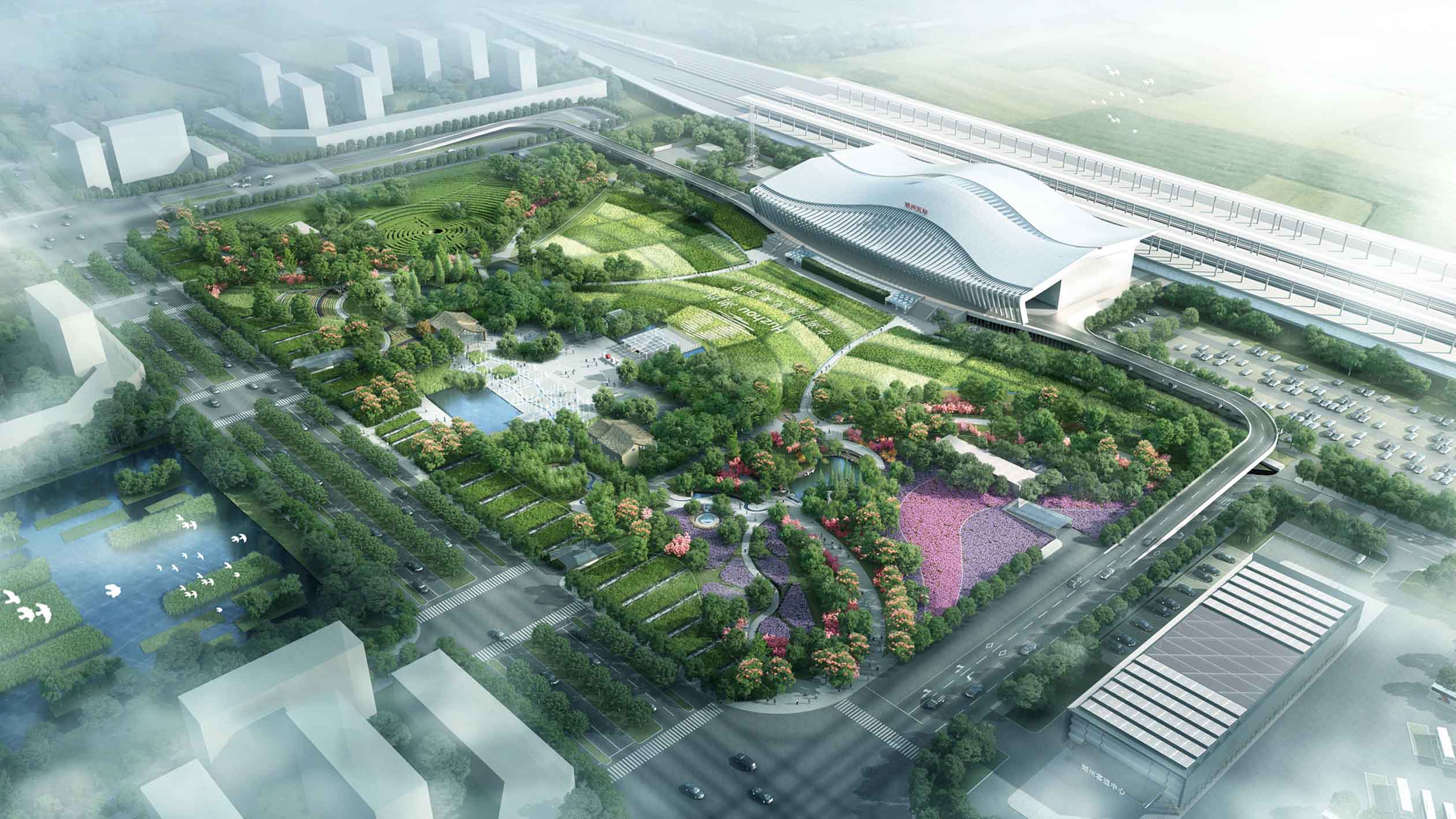 湖州高铁东站站前广场建设工程